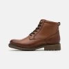Pier One Qualité Absolue Bottines à Lacets Bottes Rond Homme