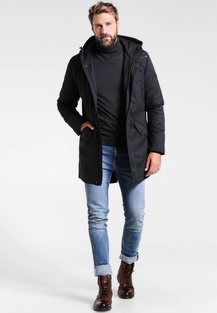 Pier One Haute Qualité Parka Manteaux Capuche Homme 2 Pier One Haute Qualité Parka Manteaux Capuche Homme – Image 2