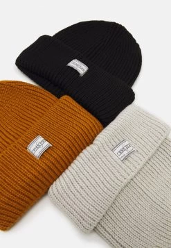 Pier One 3 PACK UNISEX – Bonnet Meilleure Qualité Casquettes, Bonnets Et Chapeaux Couleur Unie -Pier One 0a36bef130fd429cb8e08533adf60799