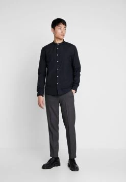 Pier One Produit De Première Qualité 2 PACK – Chemise Chemises Col Mao Homme