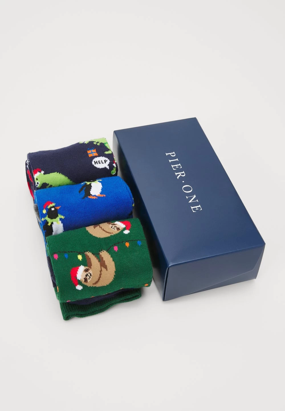 Pier One Meilleure Qualité XMAS GIFT BOX 3 PACK – Chaussettes Sous-vêtements & Chaussettes Multicolore Homme 2 Pier One Meilleure Qualité XMAS GIFT BOX 3 PACK – Chaussettes Sous-vêtements & Chaussettes Multicolore Homme – Image 2