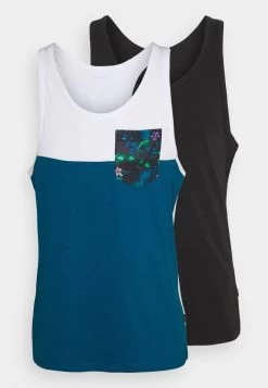 Prix De Rêve Pier One 2 PACK – Débardeur T-shirts Encolure Large Ronde Homme -Pier One 16587f1360a74f59a62d988a46ec0d31