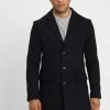 Pier One Qualité Garantie 100% Manteau Classique Manteaux Col Revers Homme