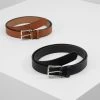 Prix Incroyables Pier One UNISEX 2 PACK – Ceinture Ceintures Couleur Unie Homme