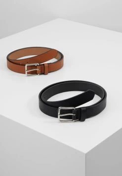 Prix Incroyables Pier One UNISEX 2 PACK – Ceinture Ceintures Couleur Unie Homme