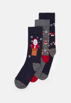 Pier One 3 PACK – Chaussettes 50% Off De Vente Sous-vêtements Chiné Homme