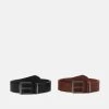 Prix De Lancement Pier One 2 PACK – Ceinture Ceintures Boucle Ardillon Homme