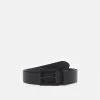 Pier One LEATHER – Ceinture Prix Ourlé Ceintures Boucle Ardillon Homme