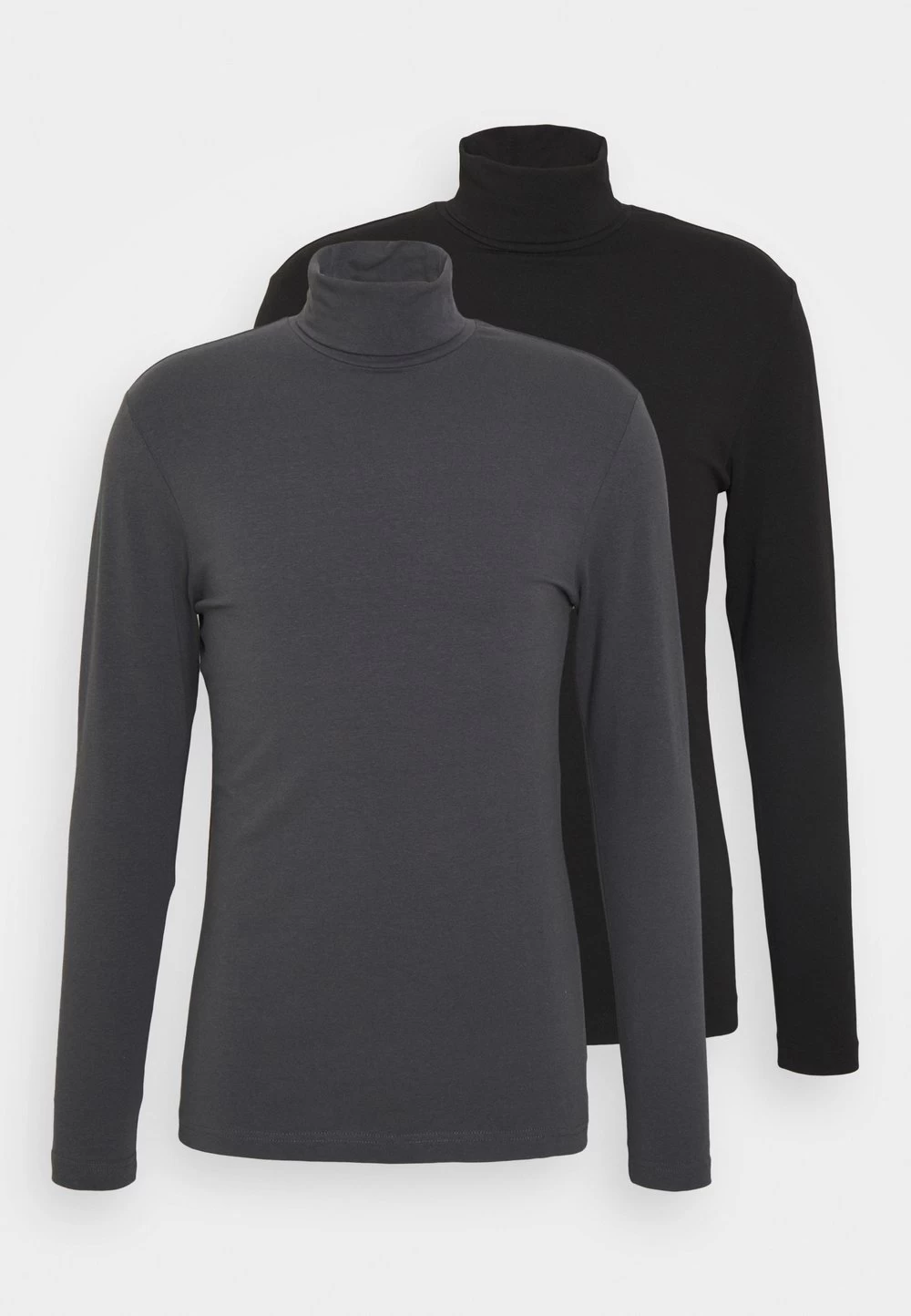 Pier One Assurance De L’Authenticité 2 PACK – T-shirt à Manches Longues T-shirts Col Roulé Homme 10 Pier One Assurance De L’Authenticité 2 PACK – T-shirt à Manches Longues T-shirts Col Roulé Homme – Image 10