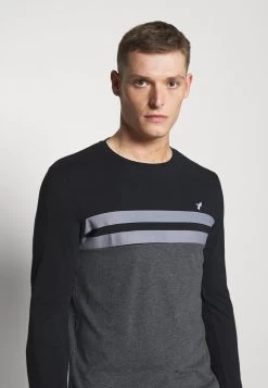 Prix Acceptable Pier One T-shirt à Manches Longues T-shirts & Polos Col Rond Homme -Pier One 3498134e32f840e2bd9efb3372617491