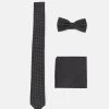 Bonne Qualité Pier One SET – Cravate Pochettes De Costume à Pois Homme