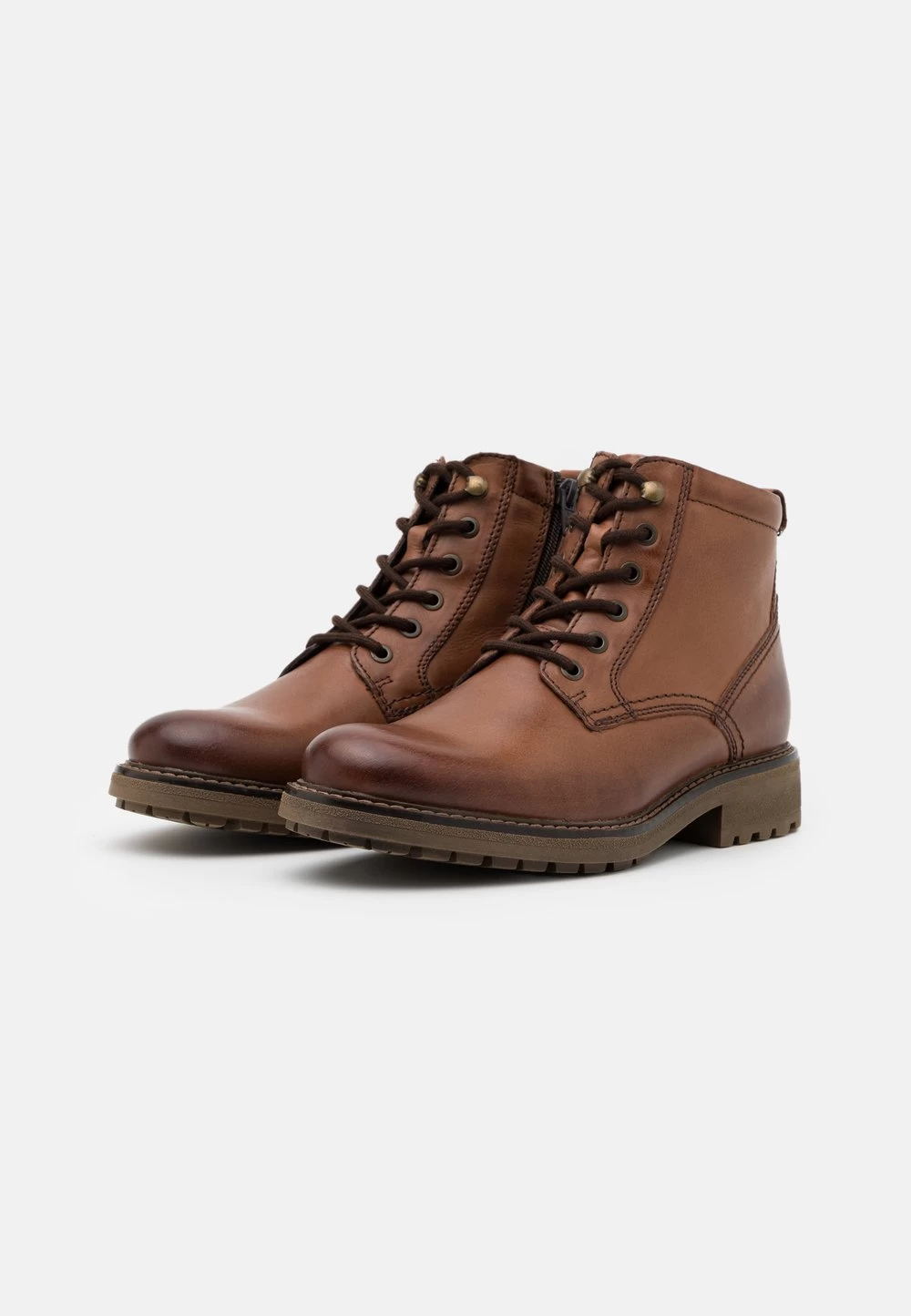 Pier One Qualité Absolue Bottines à Lacets Bottes Rond Homme 2 Pier One Qualité Absolue Bottines à Lacets Bottes Rond Homme – Image 2