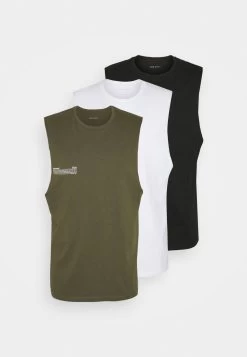 Pier One 3 PACK – Débardeur Prix De Lancement T-shirts Col Rond Homme -Pier One 42d7ecd4135645fca47e4b8434a9c048