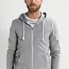 Un Tarif Préférentiel Pier One Sweat à Capuche Zippé Pulls Et Gilets Homme