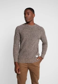 Meilleur Prix Garanti Pier One MULTICOLOUR HALF CARDIGAN JUMPER – Pullover Pulls Et Gilets Col Rond Homme
