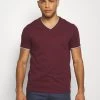 Pier One Prix Allégé T-shirt Basique T-shirts & Polos Col En V Homme