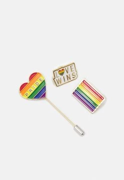 Prix Dégriffé Pier One PRIDE RAINBOW PINS SET – Cravate Cravates Et Nœuds Papillon Multicolore Homme -Pier One 54e6414839214690901153e00cdafa88
