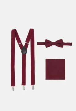 Meilleure Qualité Pier One SET – Noeud Papillon Pochettes De Costume Couleur Unie Homme -Pier One 5863b4f1284a4be0b13ef884294fc02d