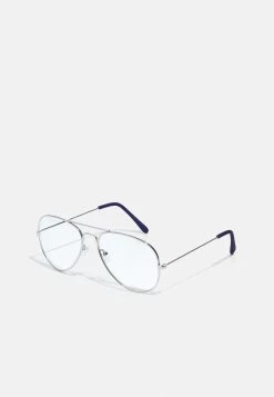 Pier One Réduction UNISEX – Lunettes Anti-lumière Bleue Plus D’accessoires Couleur Unie