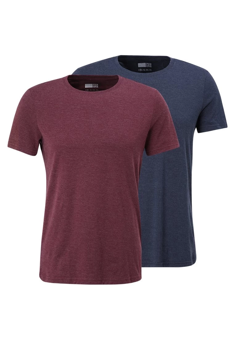Pier One 2 PACK – T-shirt Basique Prix Bradés T-shirts Col Rond Homme 10 Pier One 2 PACK – T-shirt Basique Prix Bradés T-shirts Col Rond Homme – Image 10