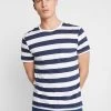 Pier One T-shirt Imprimé Qualité Absolue T-shirts & Polos Col Rond Homme
