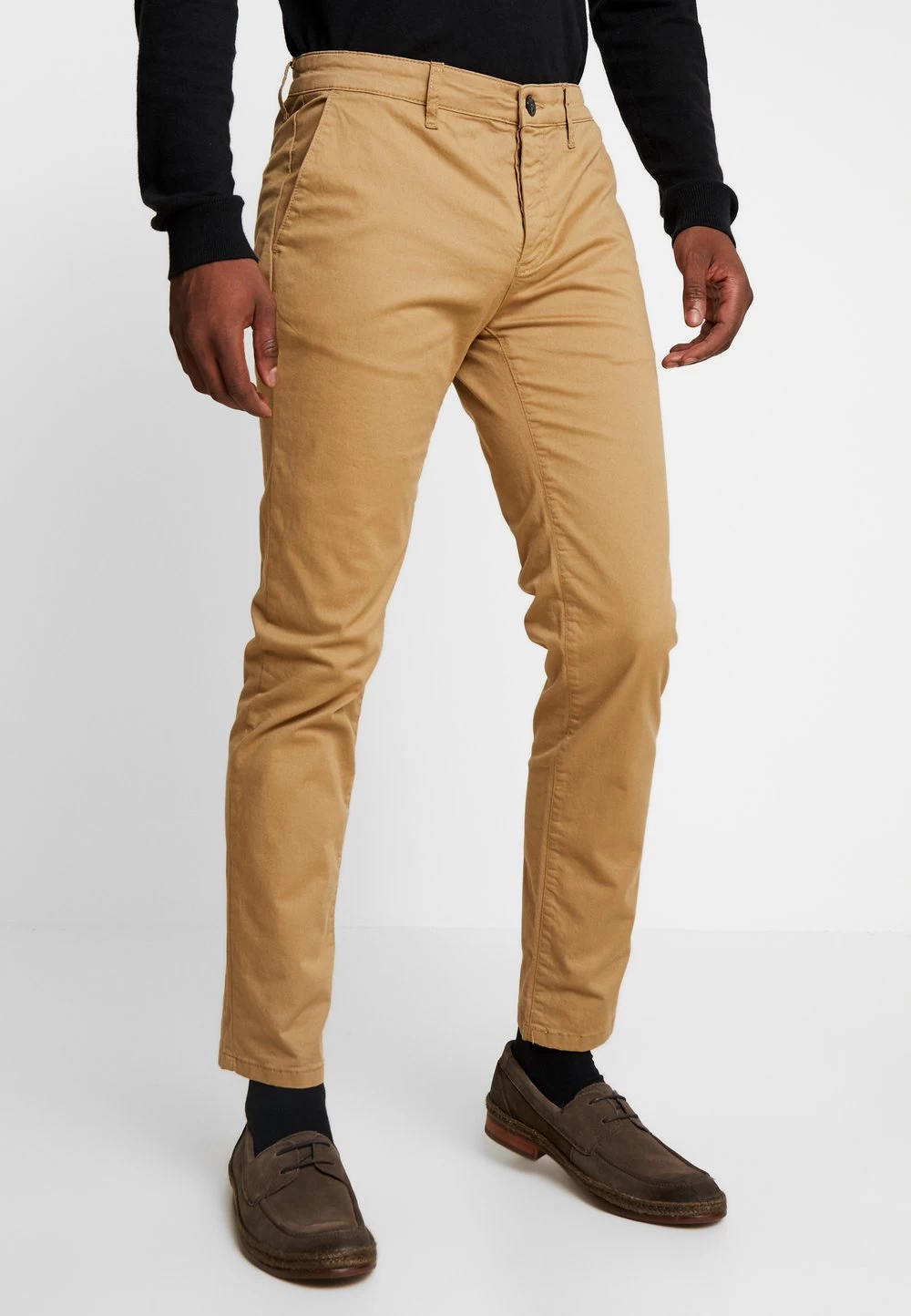 Pier One En Promotion Chino – Beige Pantalons Normale Homme 3 Pier One En Promotion Chino – Beige Pantalons Normale Homme – Image 3