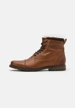 Pier One Authentique 100% Bottines à Lacets Bottes Rond Homme