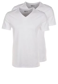 Pier One Prix Compétitif 2 PACK – T-shirt Basique T-shirts Col En V Profond Homme -Pier One 90cafece5651477aa6c7695a68f429a4 2