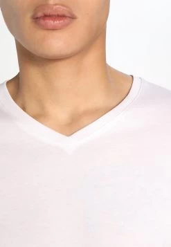 Pier One 3 PACK – T-shirt Basique Qualité Absolue T-shirts & Polos Col En V Homme -Pier One 9abc9cc617ba4ec3b6c4b6ec1eb8bbcc