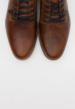 Pier One Prix Accessible LEATHER – Chaussures à Lacets Derbies, Richelieus & Chaussures Bateau Rond Homme -Pier One 9e4567932b15428f83a9a64ec4bd6e27