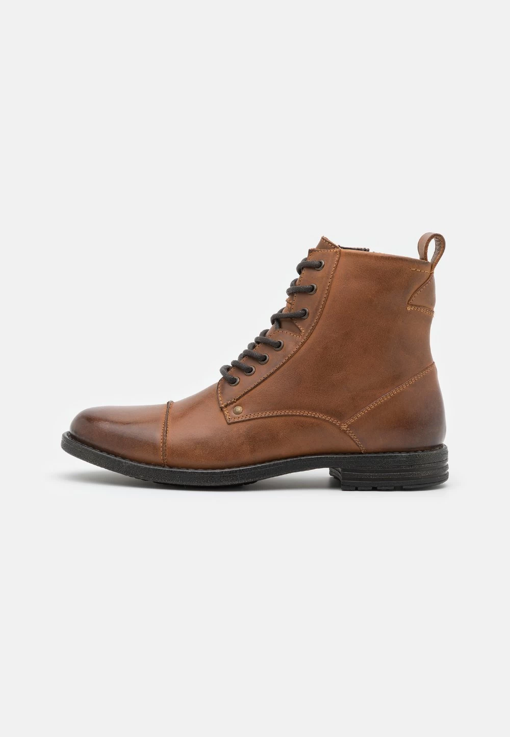 Pier One LEATHER – Bottines à Lacets Prix Exclusifs Bottes Rond Homme 1 Pier One LEATHER – Bottines à Lacets Prix Exclusifs Bottes Rond Homme