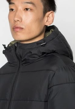 Pier One BASIC PUFFER JACKET WITH CONTRAST HOOD – Veste D’hiver Prix Accessible Vestes Capuche Homme -Pier One ac45dd429b7349d1b1c00897ccebcc8a