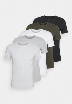 Pier One 5 PACK – T-shirt Basique Prix Sacrifiés T-shirts Col Rond Homme -Pier One af2e3648ccfd4b198cd51d1c4b807340 9