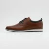 Pier One Prix Accessible LEATHER – Chaussures à Lacets Derbies, Richelieus & Chaussures Bateau Rond Homme