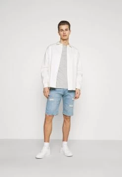 Prix De Rêve Pier One 3 PACK – T-shirt Basique T-shirts Col Rond Homme