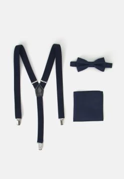 Pier One SET – Noeud Papillon Prix Compétitif Pochettes De Costume Couleur Unie Homme -Pier One b56d9a7dda0b4a70a68cecb552bf7604