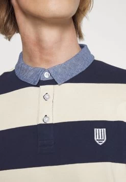 Pier One Polo – Dark Blue/mottled Beige Prix Sympa T-shirts & Polos Col Polo Homme -Pier One b588136618a94568b4b8e1a3e371c3c4