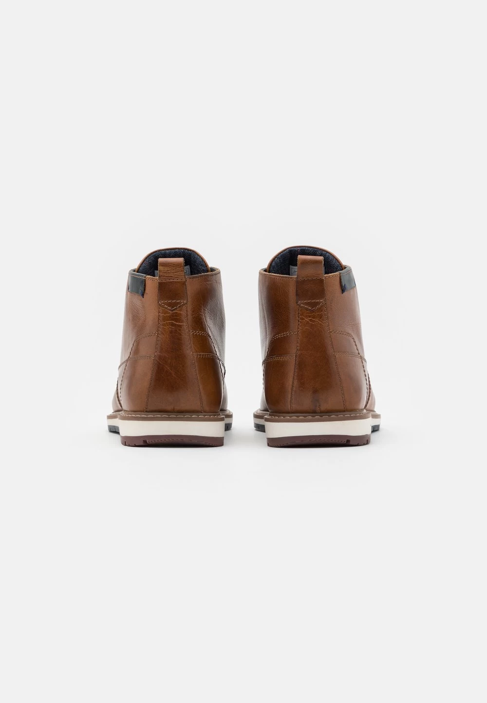 Pier One LEATHER – Bottines à Lacets Meilleure Qualité Boots Et Bottes Rond Homme 3 Pier One LEATHER – Bottines à Lacets Meilleure Qualité Boots Et Bottes Rond Homme – Image 3