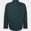 Pier One Chemise – Dark Green Authentique 100% Chemises Col à Boutons Homme