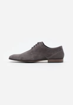 Soldes Pier One LEATHER – Derbies & Richelieus Chaussures De Ville Carré Homme