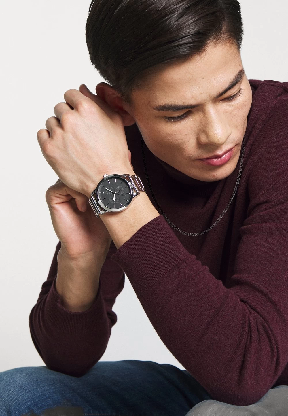 Pier One SET – Montre Prix Sympa Montres Et Bijoux Couleur Unie Homme 2 Pier One SET – Montre Prix Sympa Montres Et Bijoux Couleur Unie Homme – Image 2