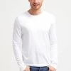 Prix Sacrifiés Pier One T-shirt à Manches Longues T-shirts Col Rond Homme
