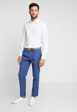 Pier One 2 PACK – Chemise Classique Prix Usine Costumes & Cravates Col Kent Homme