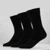 Prix Équitable Pier One 3 PACK – Chaussettes Sous-vêtements & Chaussettes Couleur Unie Homme