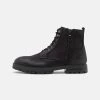 Pier One Vendre-Réclame LEATHER – Bottines à Lacets Bottes Rond Homme
