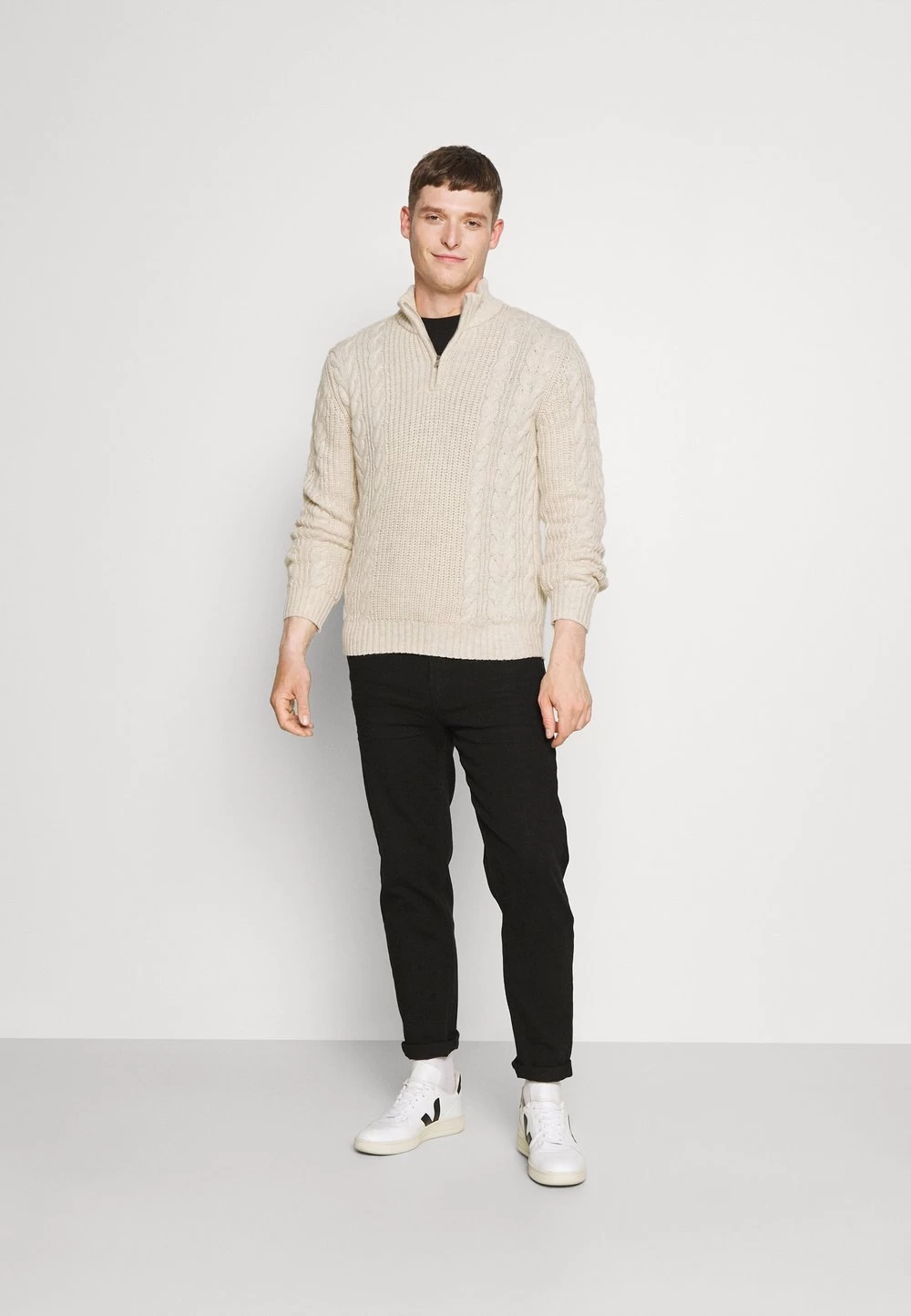 Pier One Pullover Soldes Pulls & Gilets Col Camionneur Homme 2 Pier One Pullover Soldes Pulls & Gilets Col Camionneur Homme – Image 2