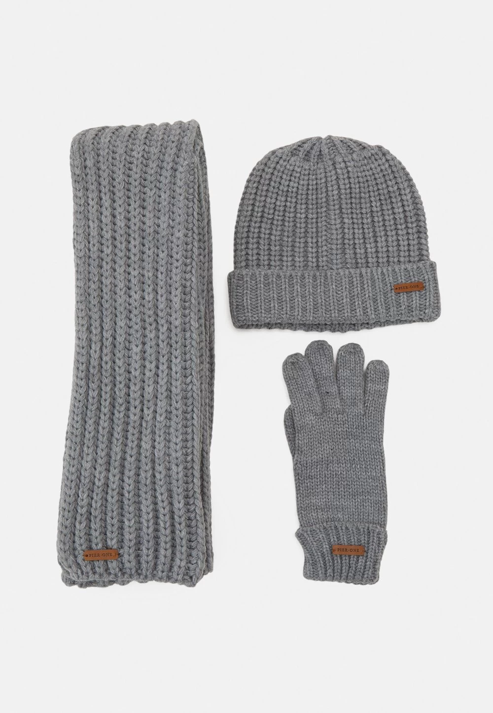 Première Qualité Pier One SET – Écharpe Casquettes, Bonnets Et Chapeaux Chiné Homme 1 Première Qualité Pier One SET – Écharpe Casquettes, Bonnets Et Chapeaux Chiné Homme