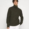 Pier One NEW CABLE TURTLENECK JUMPER – Pullover Prix Abordable Pulls Et Gilets Col Roulé Homme