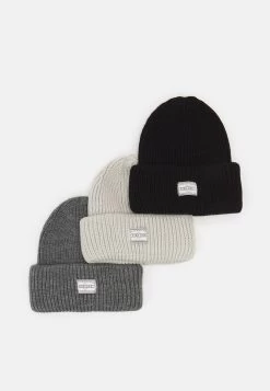 Pier One 3 PACK UNISEX – Bonnet Qualité Garantie 100% Casquettes, Bonnets Et Chapeaux Chiné -Pier One f7e664873d7a4e8981097777ebd53a69 2