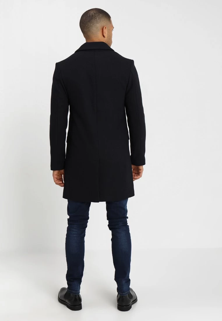 Pier One Qualité Garantie 100% Manteau Classique Manteaux Col Revers Homme 3 Pier One Qualité Garantie 100% Manteau Classique Manteaux Col Revers Homme – Image 3